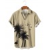 Hawaiian Vacation Palms Print Shirt 15498354X