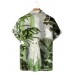 Ghost Print Polo Shirt In Men's Funny Greenhouse 92995120X